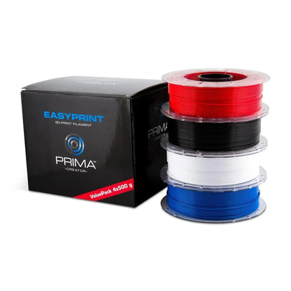 EASYPRINT PLA VALUE PACK STANDARD & NEON - 1.75MM - 4X 500 G (TOTAL 2 KG)