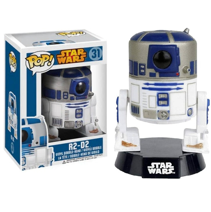 Funko Pop ! Star Wars - (31) R2-D2 Vinyl Figure 9Cm Guerre Stellari
