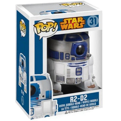 Funko Pop ! Star Wars - (31) R2-D2 Vinyl Figure 9Cm Guerre Stellari