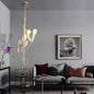 Chandelier Pendant White Monkey On Hemp Rope E27 Pendant Lamp |B46