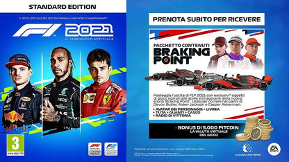 F1 2021 Standard Edition Xbox One / Series X Italienisch Formel-1-Spiel 21 Neu