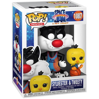 Funko Pop Space Jam A New Legacy 1087 - Sylvester & Tweety Vinyl-Actionfigur