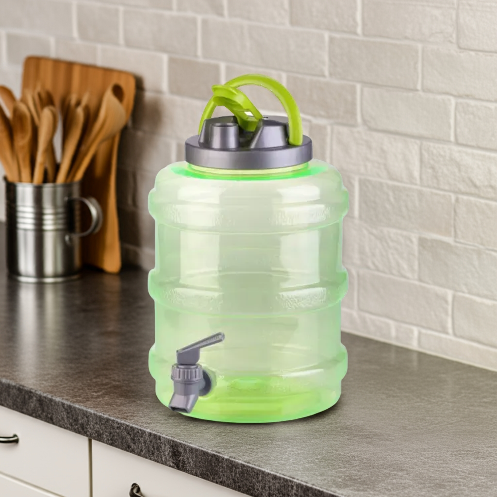 Spender mit Wasserhahn, 4,7 L Fassungsvermögen, Camping, Picknick, Büro, Party