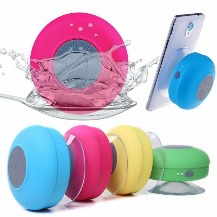 WASSERDICHTER BLUETOOTH DUSCHLAUTSPRECHER MIT SAUGNAPF