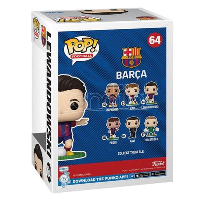 Funko Pop! Football Barcelona – (64) Robert Lewandowski Vinylfigur 9cm Barca