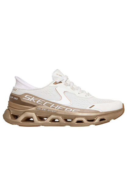 Skechers sneakers donna Slip-ins: Glide-Step Altus - Starlight Shine 150514/WGD bianco
