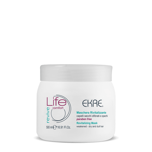 Ekre Life Comfort Revive Maschera Ristrutturante Capelli Secchi e Sfibrati 500 ml