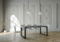 Elettra Premium Extendable Console Table, Anthracite with Robust and Elegant Structure