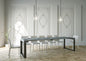 Elettra Premium Extendable Console Table, Anthracite with Robust and Elegant Structure