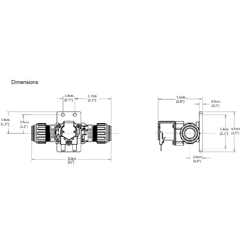 Jabsco Valvola Anti-Riflusso 12V 37038-201