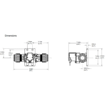 Jabsco Valvola Anti-Riflusso 12V 37038-201