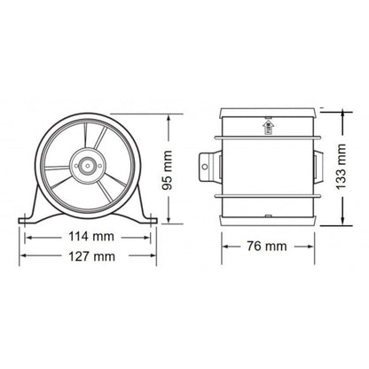 Rule Blower 3' 24V