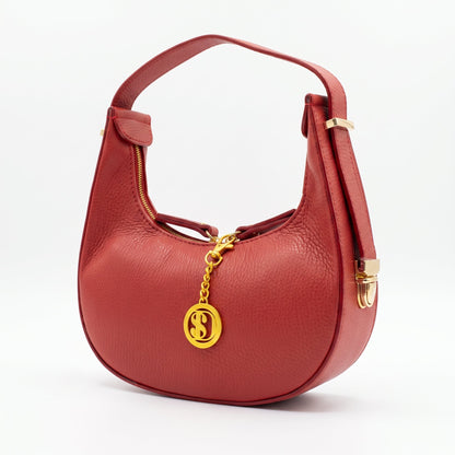 Stile Donna Bags - Elite Borsa Hobo in Vera Pelle