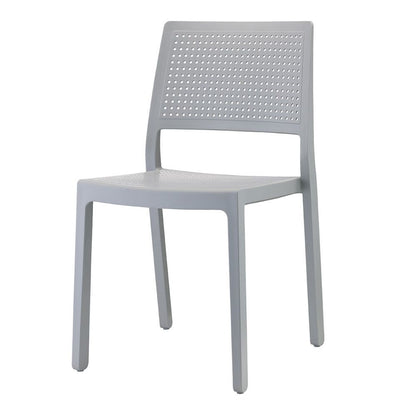 Sedia Scab Emi - Design Forato Impilabile Made in Italy