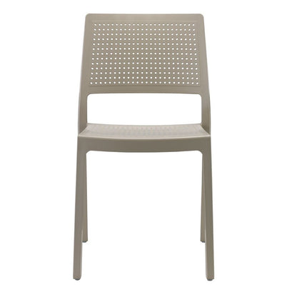 Sedia Scab Emi - Design Forato Impilabile Made in Italy