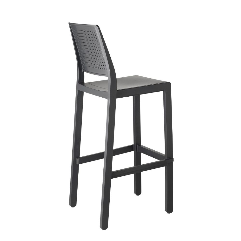 Scab Emi Stool - Perforated Stackable Design H65/H75 Made in Italy