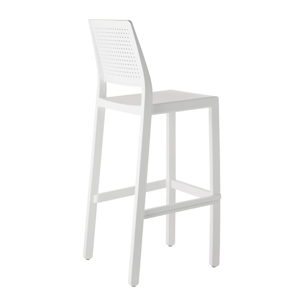 Scab Emi Stool - Perforated Stackable Design H65/H75 Made in Italy