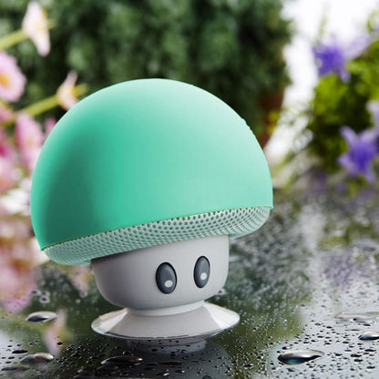 Mini Portable Mushroom Waterproof Bluetooth Speaker With Suction Cup | Ld-03369