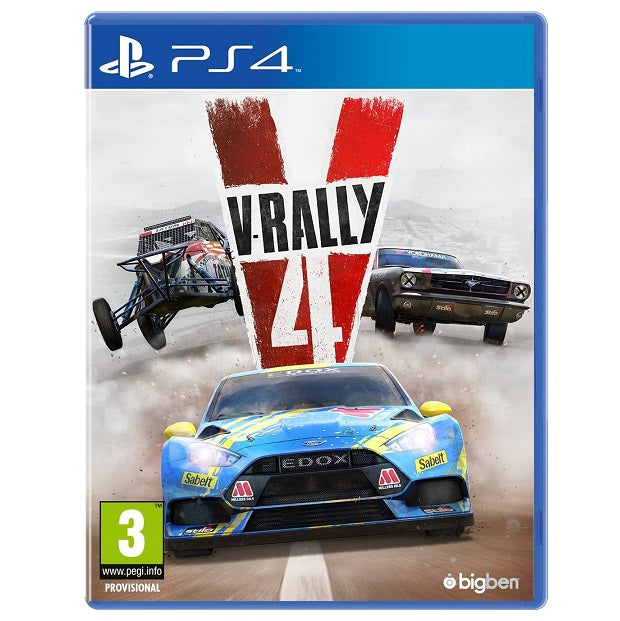 V-Rally 4 PS4 Spiel Italienisch Playstation 4 Videospiel Rallye Rennen Upgrade PS5