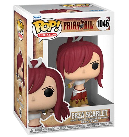 Funko Pop ! Animation Fairy Tail - (1046) Erza Scarlet Figure Vinyl 9cm