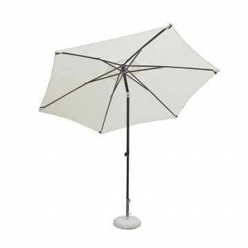 Parasol, 3 meter diameter, 180 gr polyester fabric, aluminum pole