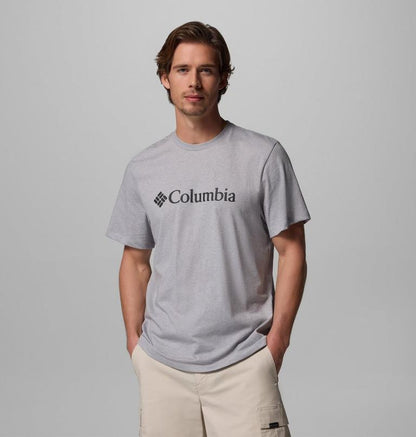 Columbia T-shirt CSC Basic Logo Uomo Grigio - 2155001039