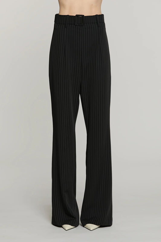 Relish Pantalone BENETTI con cintura gessato RDA2607091033 nero