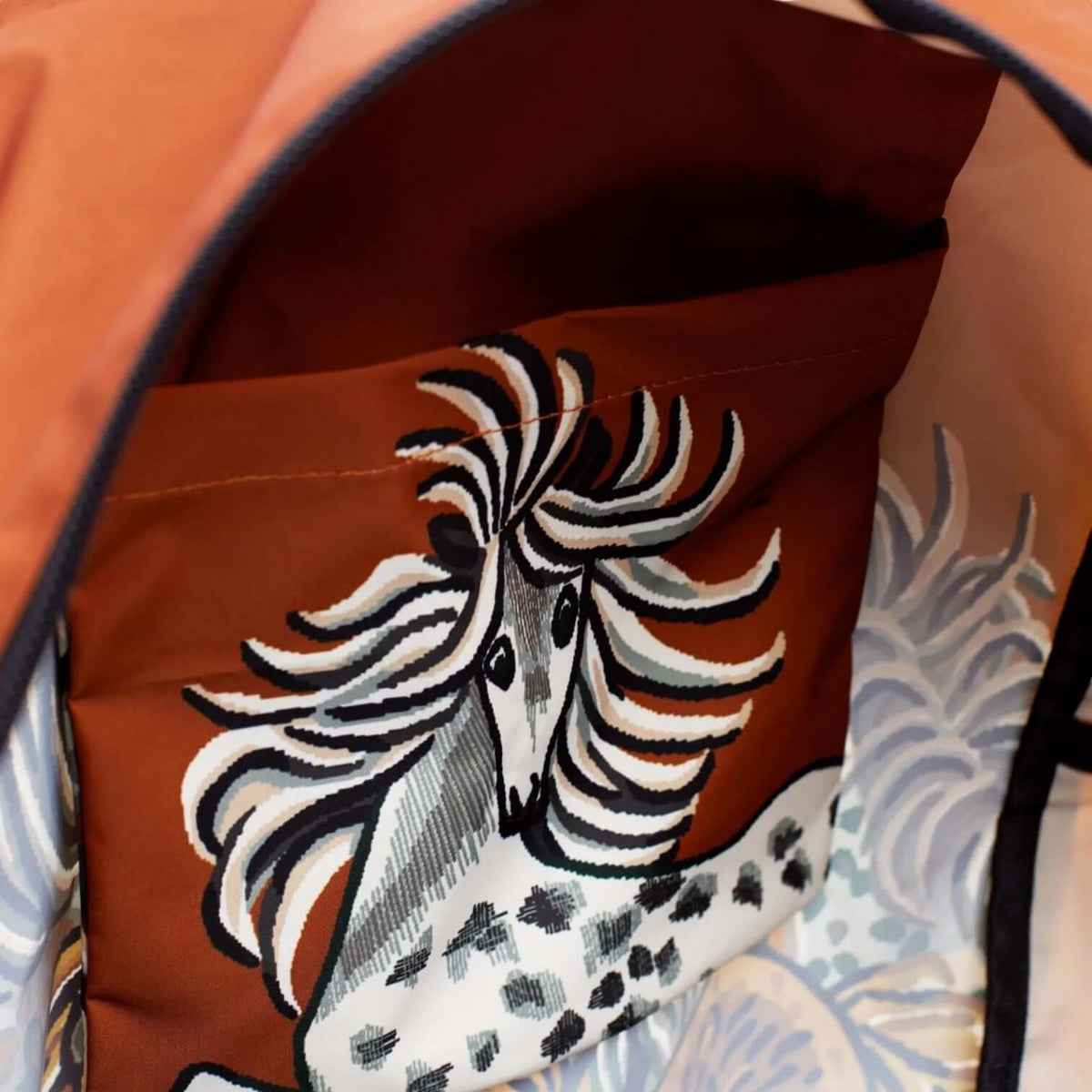 Brown Western Backpack