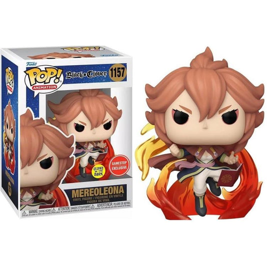 Funko Pop ! Black Clover S1 - (1157) Mereoleona Exclusive Glows In The Dark
