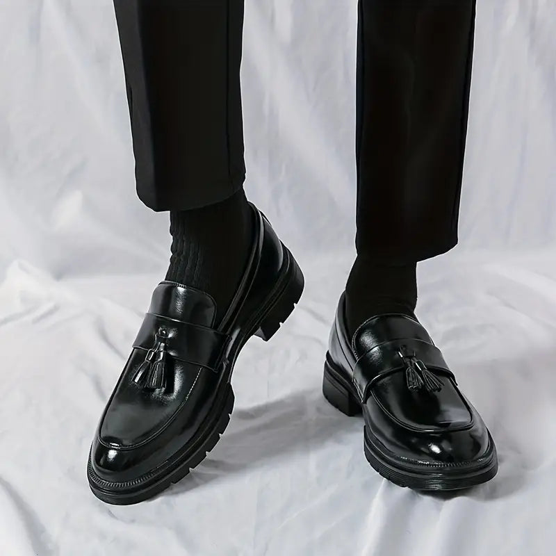 Elegante Herren Mokassins mit Quasten