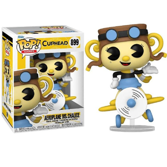 Funko Pop! Games Cuphead – (899) Aeroplane Chalice – Vinylfigur 9 cm