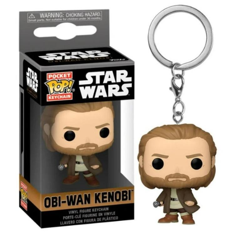 Funko Pop! Keychain Pocket Star Wars (Obi Wan Kenobi) Schlüsselanhänger Vinyl Figur