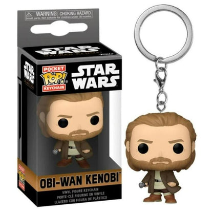 Funko Pop! Keychain Pocket Star Wars (Obi Wan Kenobi) Schlüsselanhänger Vinyl Figur