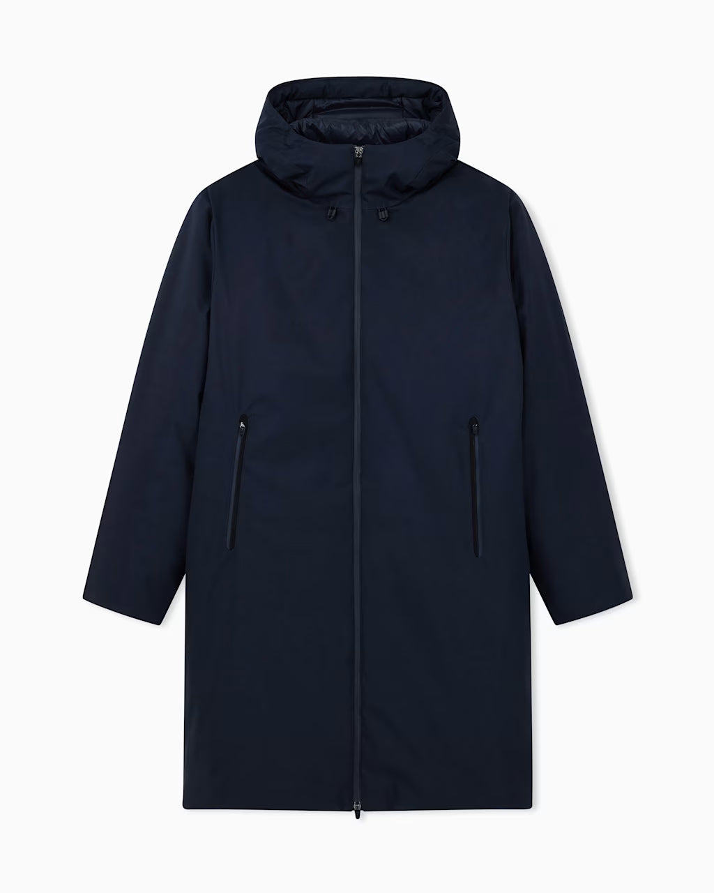 EA7 ARMANI giubbotto Caban da uomo con cappuccio 7M002375 AF15952 UB102 blu
