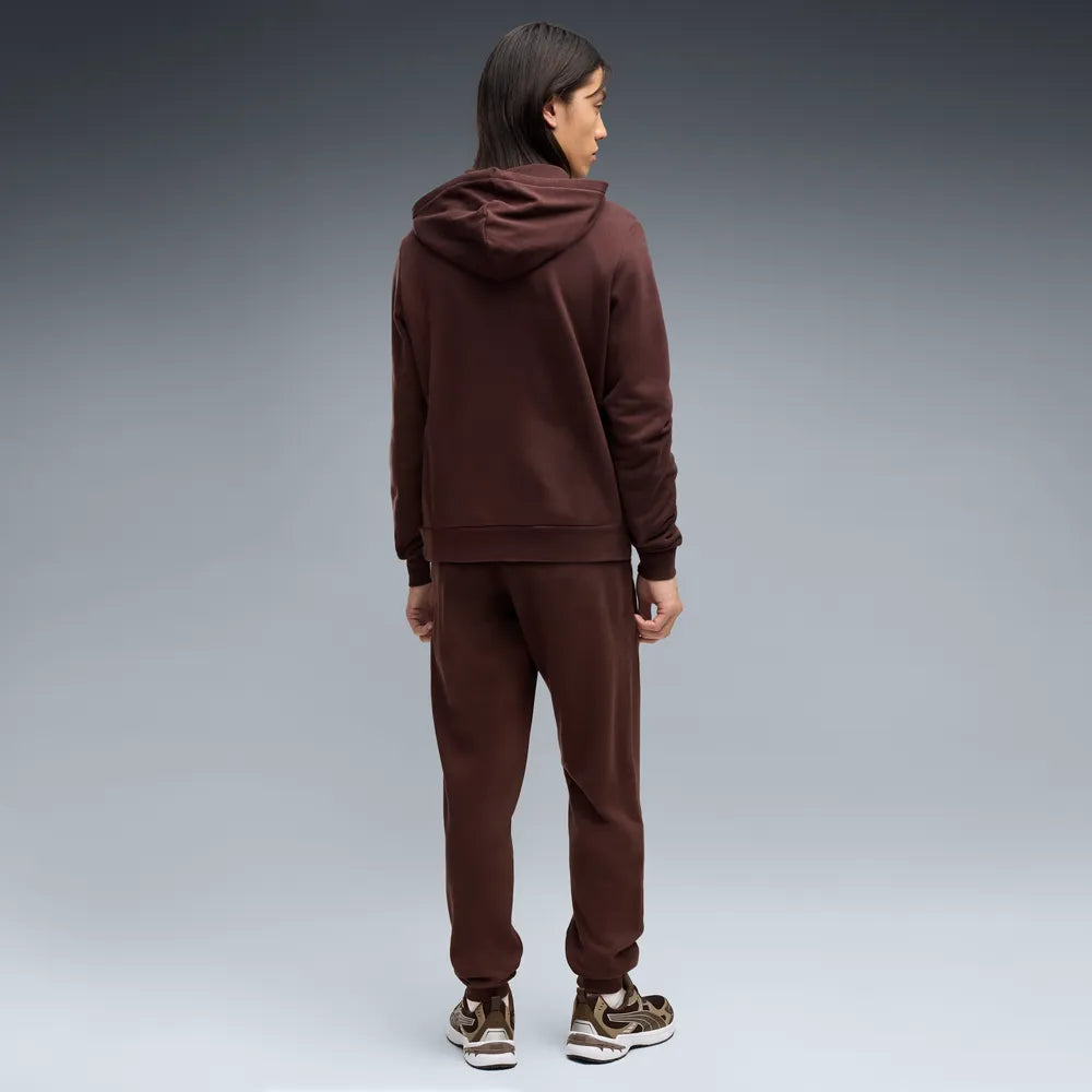 Puma Essential Elevated Suit FL 695216-33 Uomo Marrone - Tuta Sportiva con Cappuccio