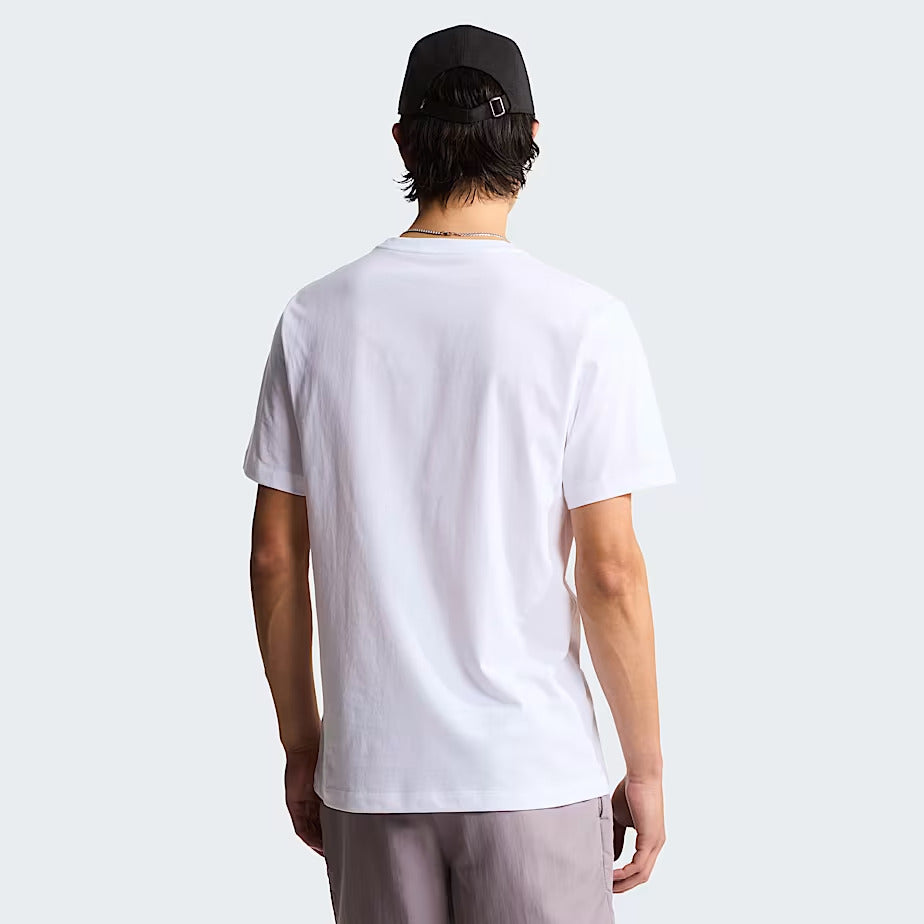 The North Face T-Shirt Evolution Simple Dome Regular Uomo Bianca - NF0A8CZ2FN4