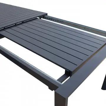 Tavolo Houston allungabile in alluminio  225/300 x 100