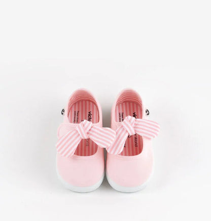 Victoria OJALÁ TELA & FIOCCO RIGHE
Ballerine in tela per bambini 105110 rosa