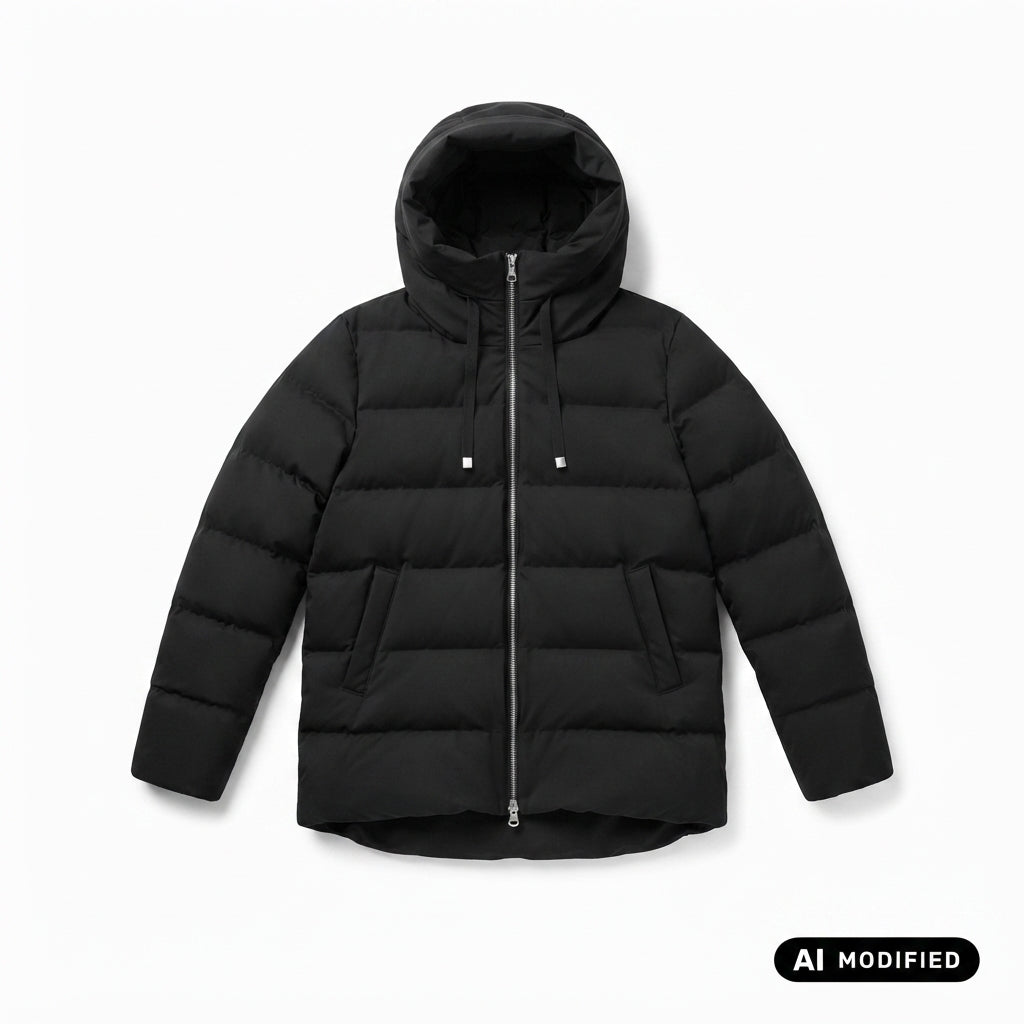 Bomboogie piumino donna con cappuccio Rome GW6012SRTP 90 nero