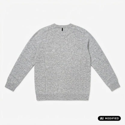 Bomboogie Maglia Girocollo Merinos MW8589TKWO6 509M Donna Grigia - Maglieria