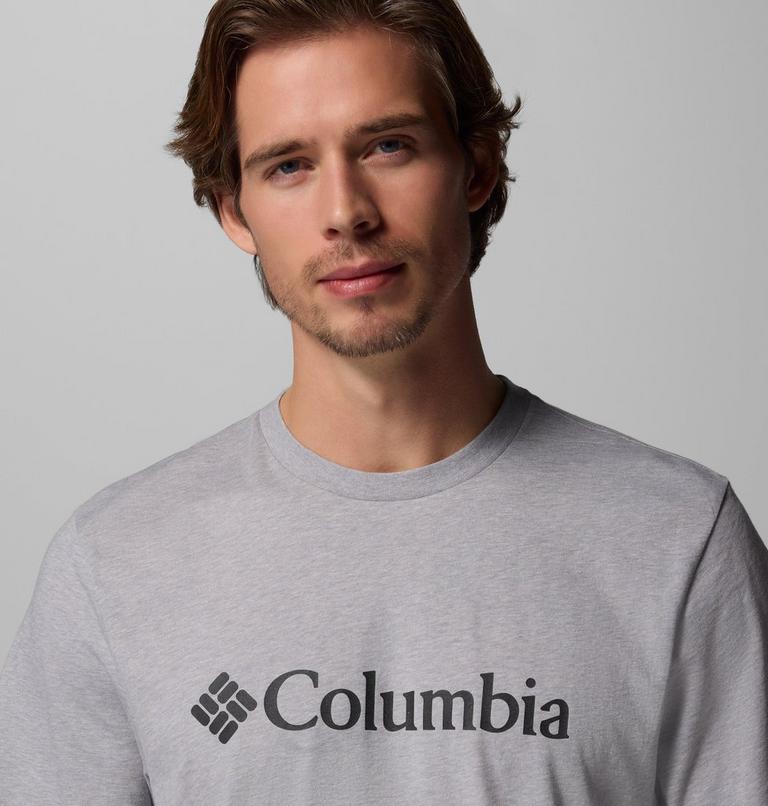 Columbia T-shirt CSC Basic Logo Uomo Grigio - 2155001039