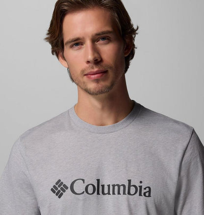 Columbia T-shirt CSC Basic Logo Uomo Grigio - 2155001039