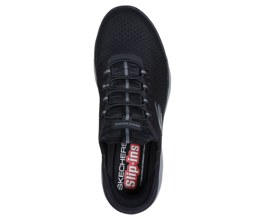 Skechers Slip-ins Summits High Range Lifestyle Sneakers Uomo Nero Carbone - 232457 BKCC