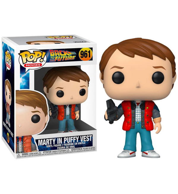 Funko Pop! Movies Zurück in die Zukunft (961) Marty im Puffy Weste Zurück in die Zukunft