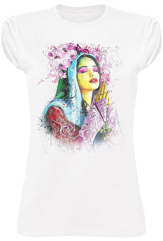 T-shirt Donna Fiammata STREET STYLE - Cotone Bio