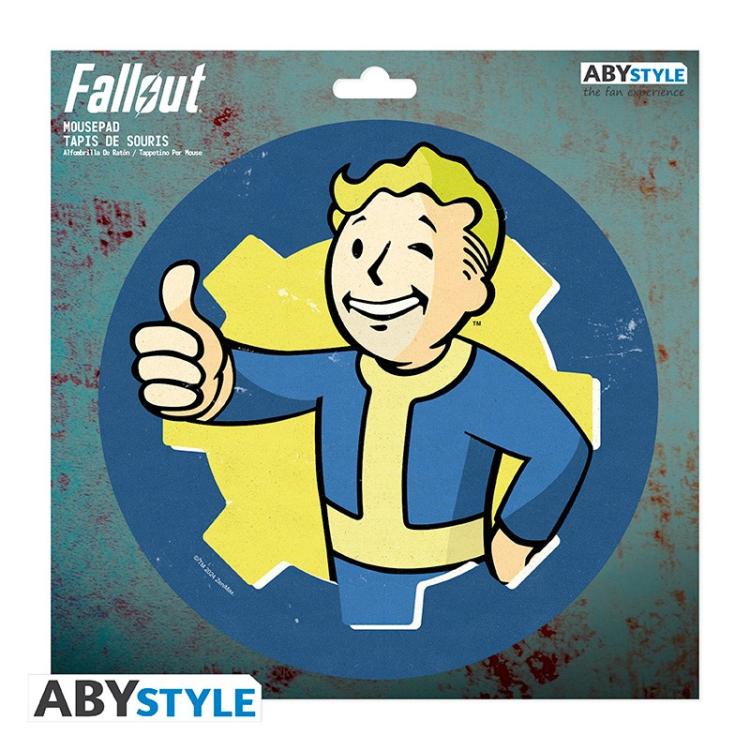 ABYSTYLE - Fallout  (Vault Boy) Tappetino Morbido Mouse 23,5 cm Mousepad