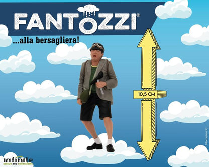Infinite - Fantozzi: …Alla Bersagliera!  Pvc Mini Figure 1:18 Statuetta Da 10Cm