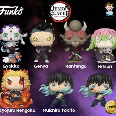 Funko Pop! Animation Demon Slayer - (1851) Genya Shinazugawa (Dämonenform) 9cm
