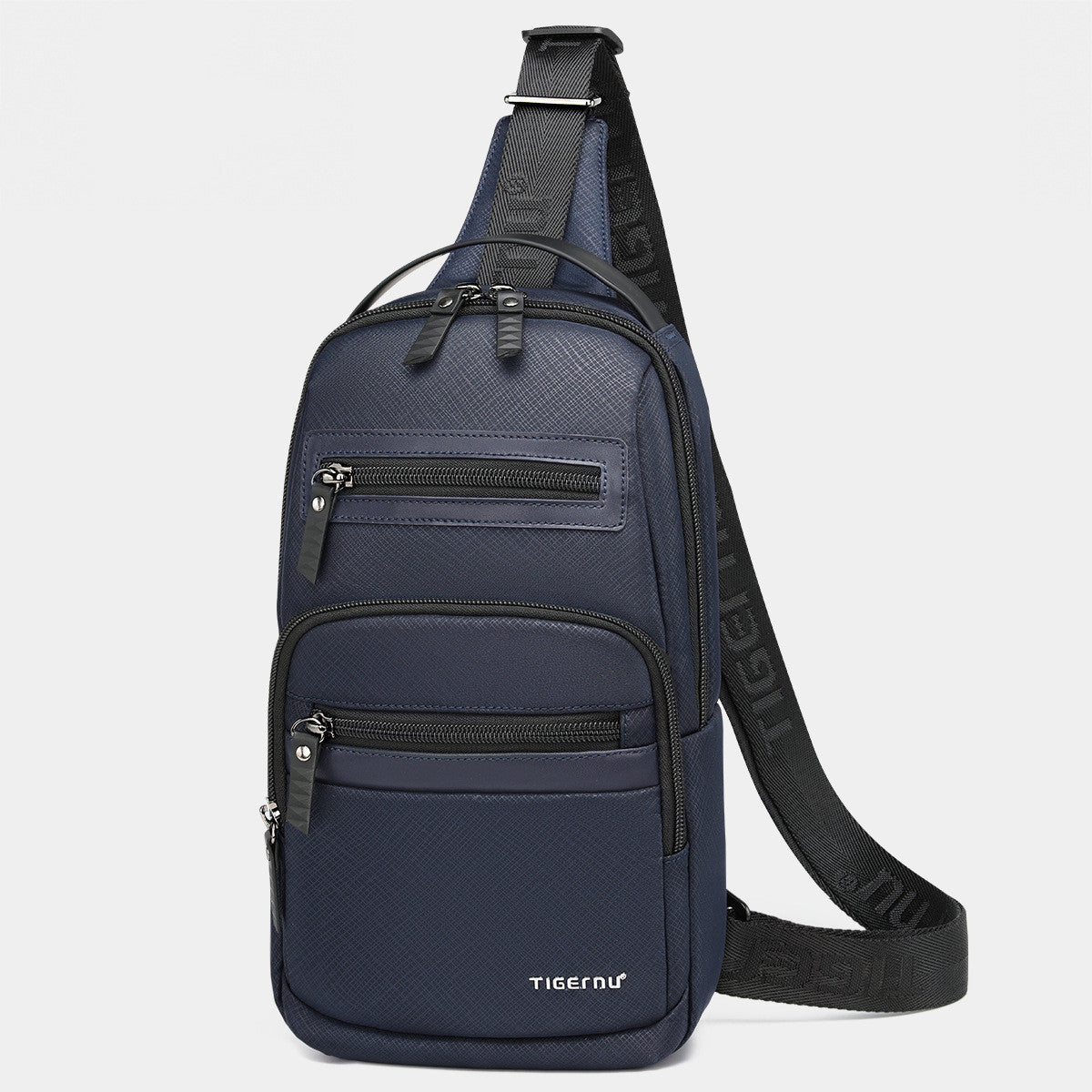 Nuova borsa da petto impermeabile da uomo, leggera, elegante e con grande capacità.