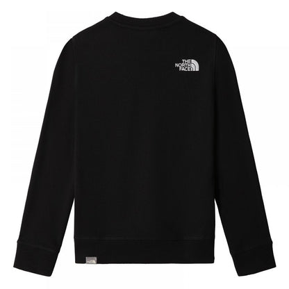 The North Face Felpa girocollo da ragazzo Light Crew NF0A82EHJK31 black